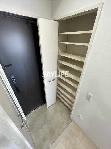 サンブライト今里のバルコニー