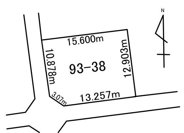 室蘭市幌萌町93-38　土地