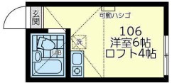 【間取り】 | ユナイト山手ルベール