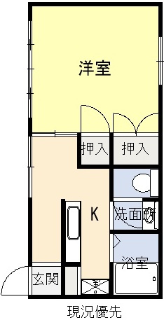 コーポ常松の間取り