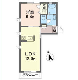 メゾンルチアの間取り