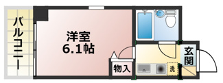【間取り】 | デトム・ワン二条城南