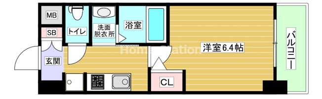 【間取り】 | ジオエント福島野田