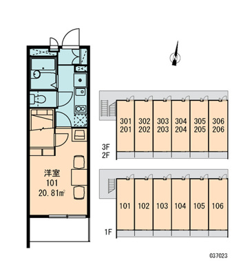 【区画図】 | ＹＡＨＡＧＩ Ⅱ