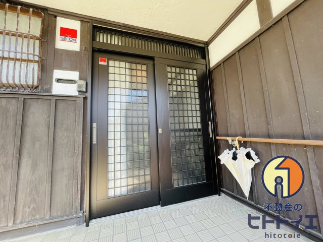 本町古民家店舗のエントランス