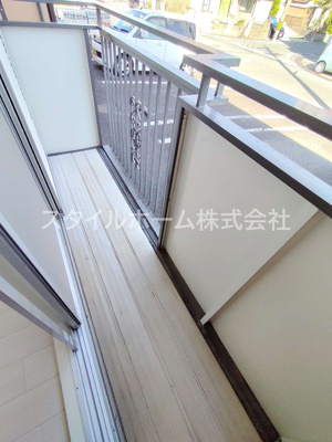 【バルコニー】 | カーサいなりB | 別部屋写真です。