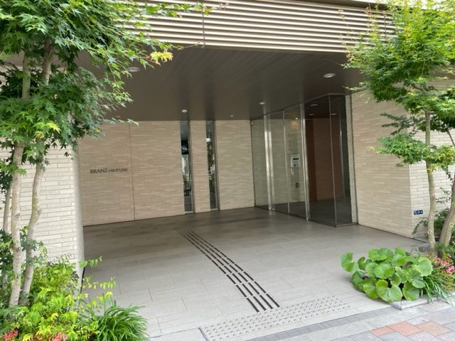 BRANZ曳舟のエントランス