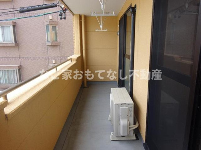 【バルコニー】 | クール（KOOL） | クール（KOOL）　北名古屋市の物件はなご家おもてなし不動産へ。