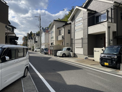 【前面道路含む現地写真】 | 大津市本堅田6丁目45-16　中古戸建