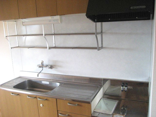 熊本市北区飛田２丁目の賃貸マンションのキッチン