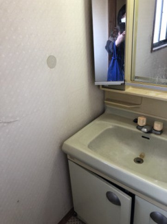 【洗面所】 | 若松白田住宅