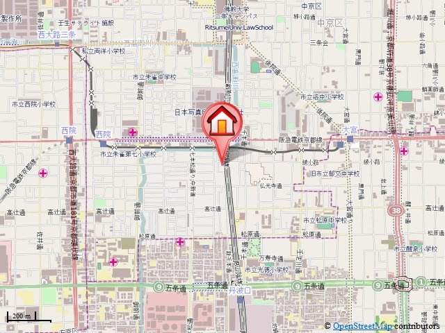 ロフティ大和の地図