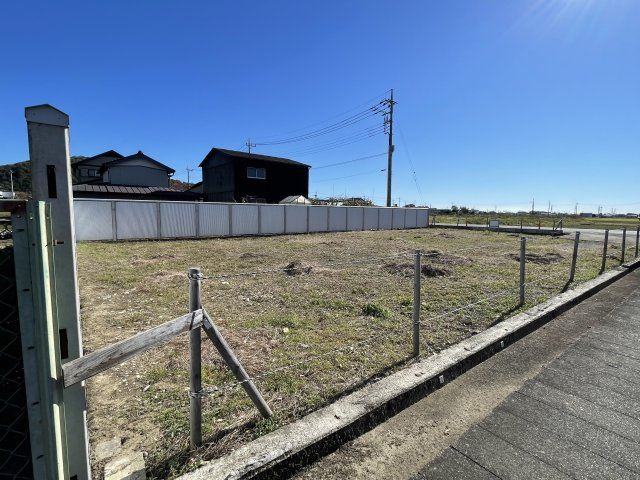 佐野市新吉水町 売地の外観|敷地北西から道路方面を撮影