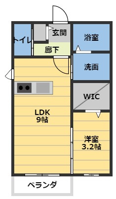 カスターニャの間取り