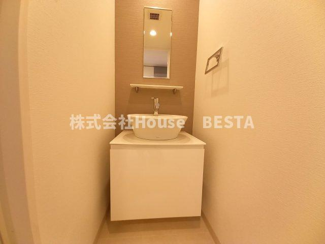 S-RESIDENCE神戸元町の独立洗面台
