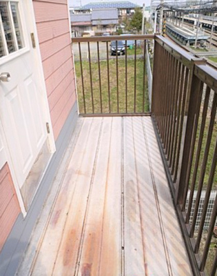 【バルコニー】 | ルミエール大善寺 | バルコニーからの眺めを楽しみながら食事をしませんか