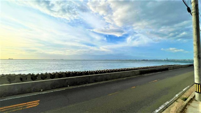 【展望】 | 西海岸オーシャンビュー　600坪の土地