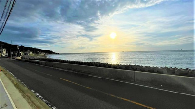 【展望】 | 西海岸オーシャンビュー　600坪の土地