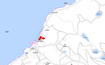 【地図】 | 西海岸オーシャンビュー　600坪の土地