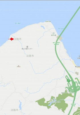 【地図】 | 西海岸オーシャンビュー　600坪の土地