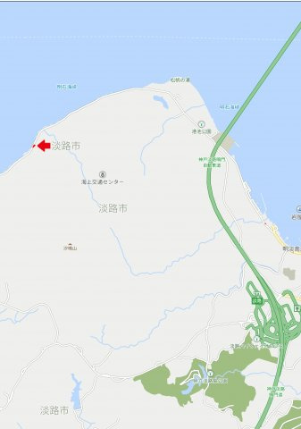 【地図】 | 西海岸オーシャンビュー　600坪の土地