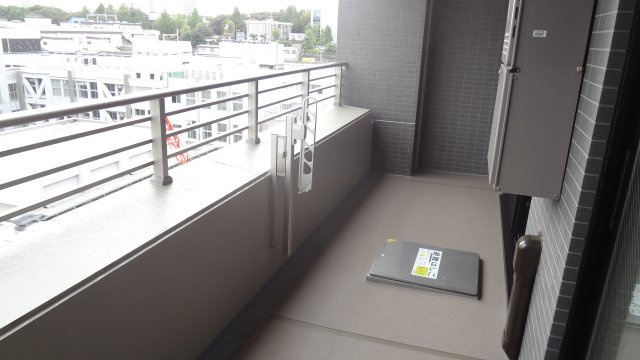 プレシス上野リュクスのバルコニー