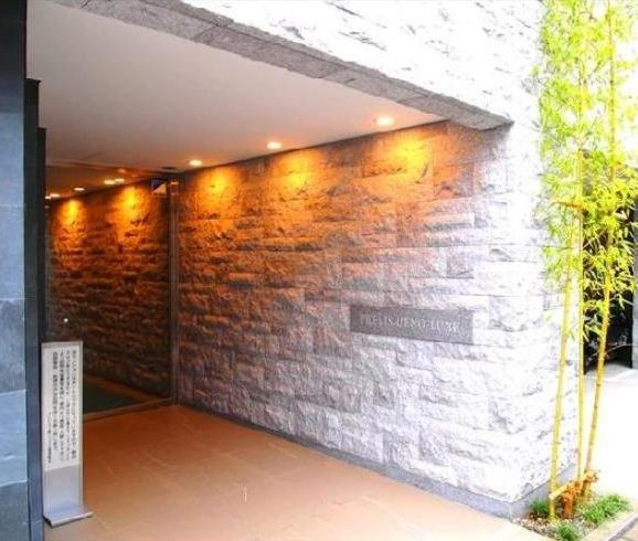 プレシス上野リュクスのエントランス