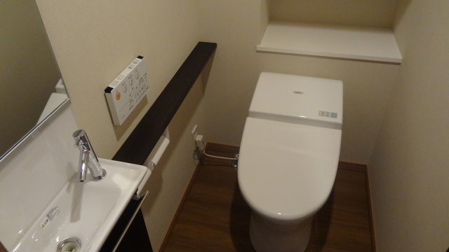 プレシス上野リュクスのトイレ