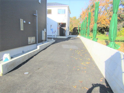 【前面道路含む現地写真】 | クレイドルガーデン笛吹市一宮町竹原田第2 | 前面道路含む現地写真です