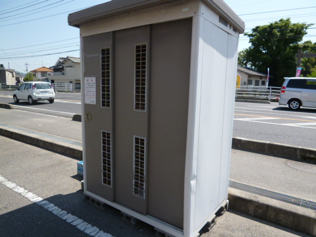総社市溝口のアパートのその他共用部分|敷地内ゴミST