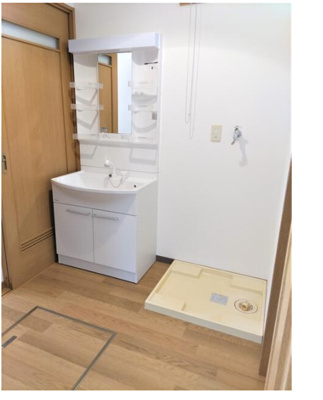 【独立洗面台】 | 字大山崎小字鏡田