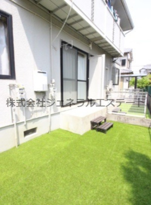 【庭】 | オークサイド | お庭です