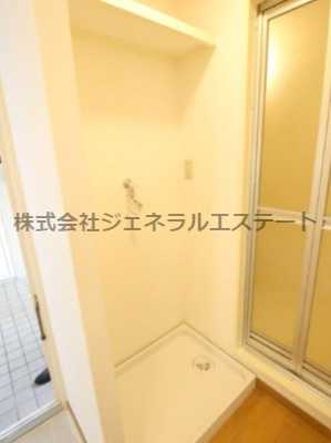 【設備】 | オークサイド | 室内洗濯機置場です