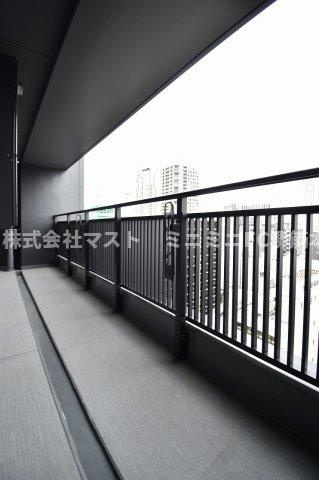 シティタワー大阪本町のバルコニー