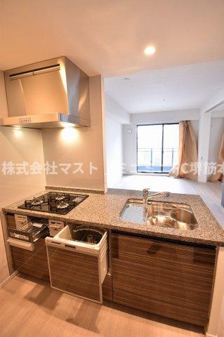 シティタワー大阪本町のキッチン