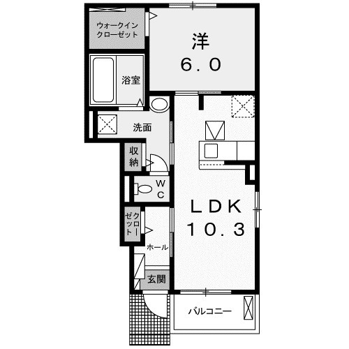 【間取り】 | アヴニール桜ヶ丘　Ⅰ