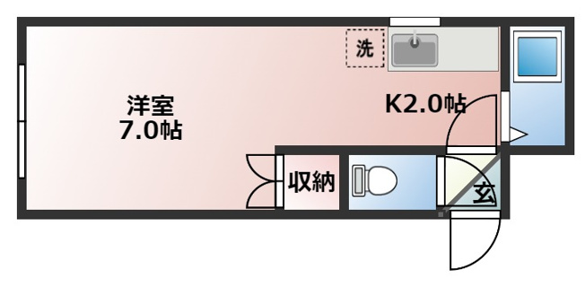 【間取り】 | JPコート元町西 | 間取りです