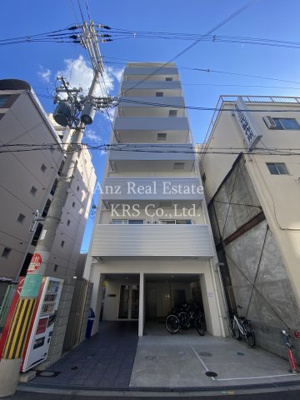 【外観】 | グランドゥール九条 | 白を基調としたスタイリッシュな外観のマンションです♪