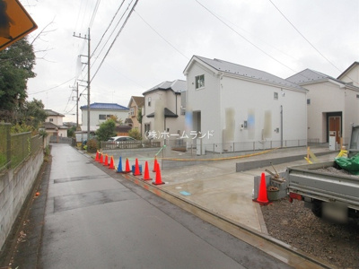 【前面道路含む現地写真】 | 芋窪2丁目/新築住宅全4棟　4号棟