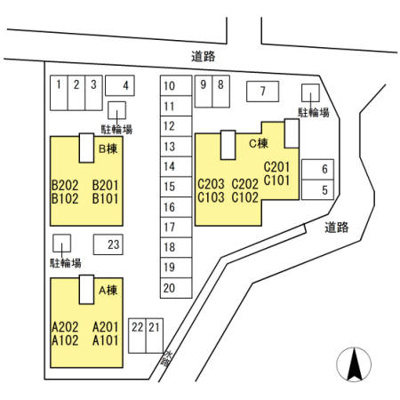 【区画図】 | ルミエール・ド・エスト・