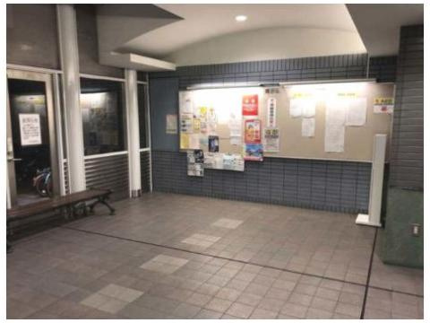 ツインタワー住利毛利館　8階　リ　ノベーション済のエントランス