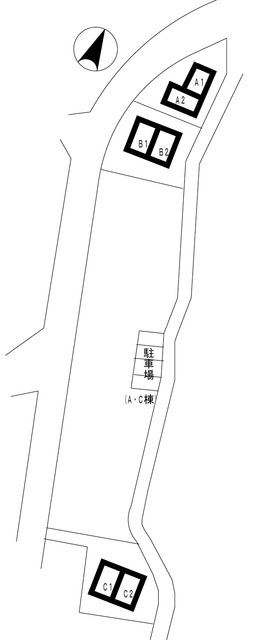 ソレイユ南黒川の地図