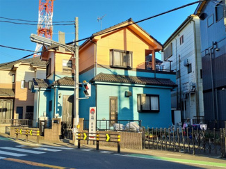 【外観】 | 接道状況：北側10.8ｍ公道＜草加市弁天5丁目　中古戸建＞