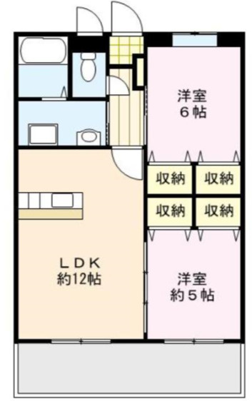 キャッスルコートの間取り