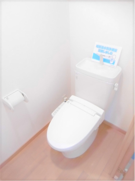 キャッスルコートのトイレ|清潔感のあるトイレです
