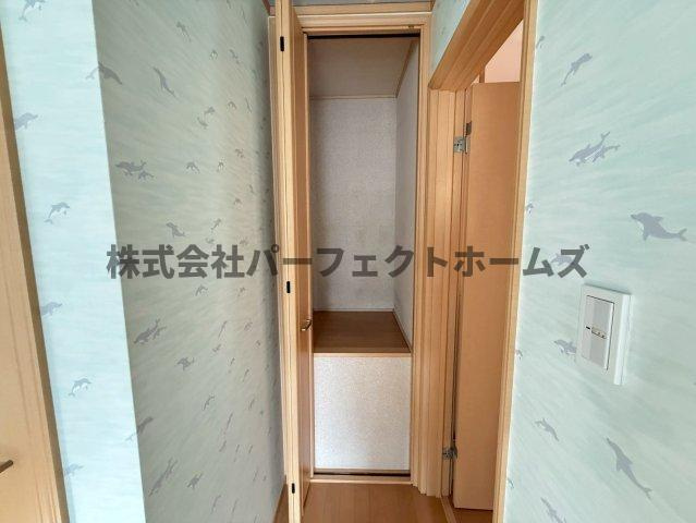 私部西4丁目戸建　賃貸の収納|十分な収納スペースがあります