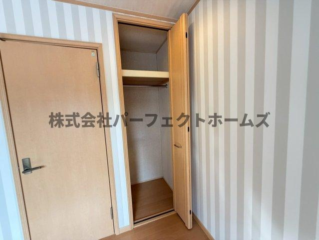 私部西4丁目戸建　賃貸の収納|収納があります