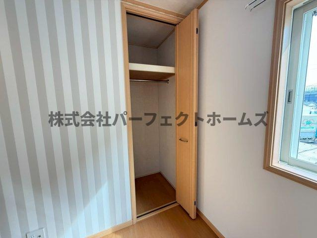 私部西4丁目戸建　賃貸の収納|大きなものも収納できそうです