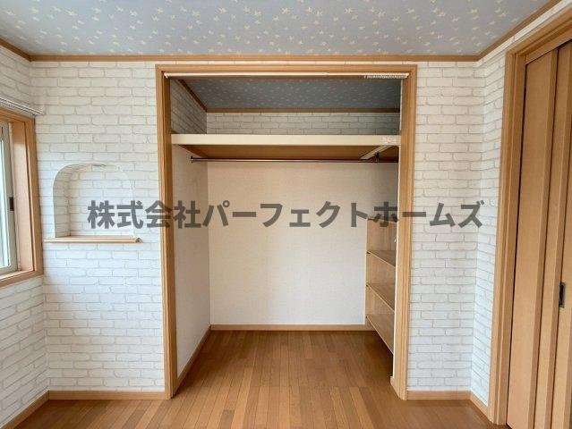 私部西4丁目戸建　賃貸の収納|専用の収納スペースです