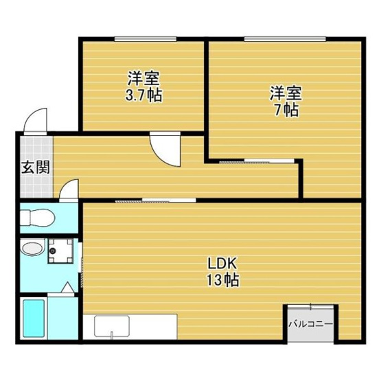 【間取り】 | 三喜マンション